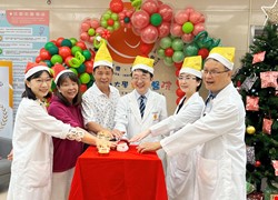 中醫大兒童醫院溫馨迎聖誕 為孩童點亮希望之燈